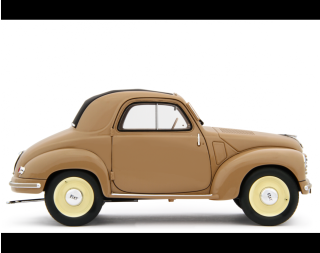 Fiat 500C Topolino 1949 Beige Laudoracing 1:18 Resinemodell (Türen, Motorhaube... nicht zu öffnen!)